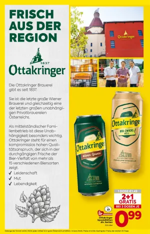 Flugblatt Bier Beileger KW 31