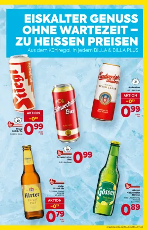 Flugblatt Bier Beileger KW 31