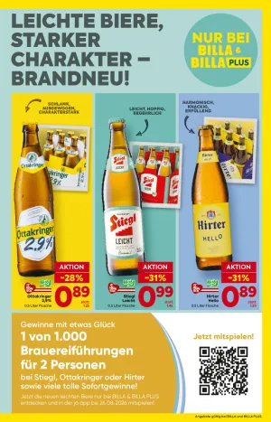 Flugblatt Bier Beileger KW 31