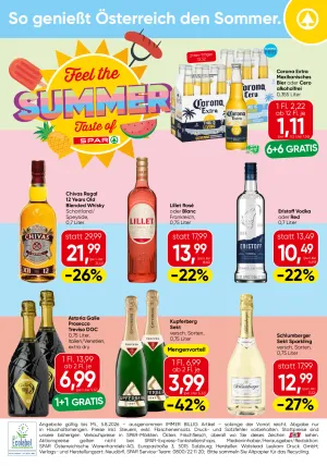 Feel the Summer Taste of SPAR KW 28