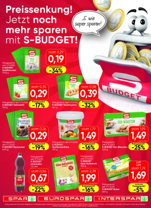 SPAR - S-BUDGET KW45